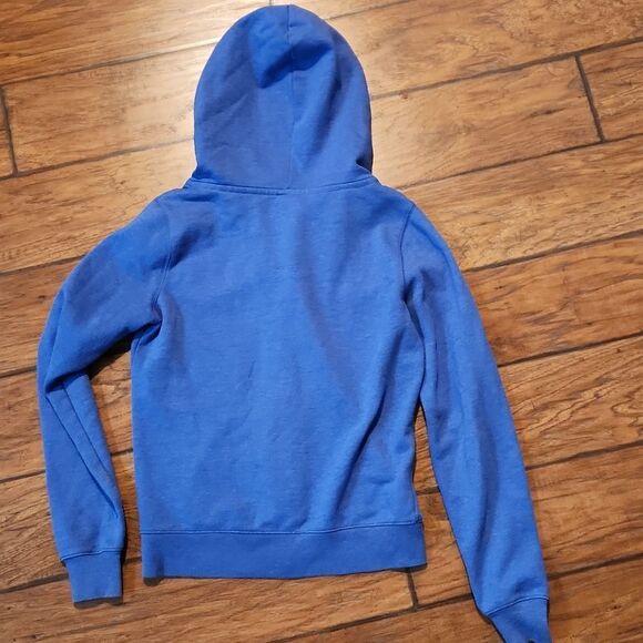 PINK Victoria's Secret blue full zip hooded sweatshirt women's size small - Picture 4 of 4